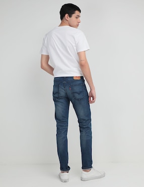 Jeans slim Levi´s lavado whisker para hombre