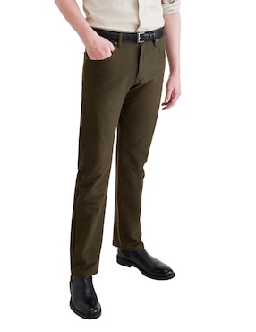 Pantalón Straight Dockers De Algodón Para Hombre