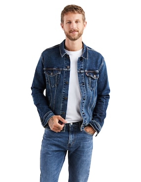 Chamarra Casual Levi's De Mezclilla Para Hombre