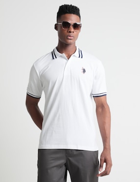 Playera Tipo Polo Us Polo Para Hombre