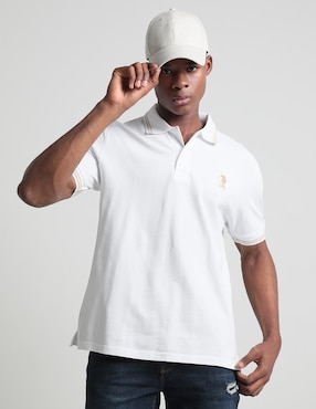 Playera Tipo Polo Us Polo Para Hombre