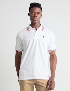 Playera Tipo Polo Us Polo Para Hombre