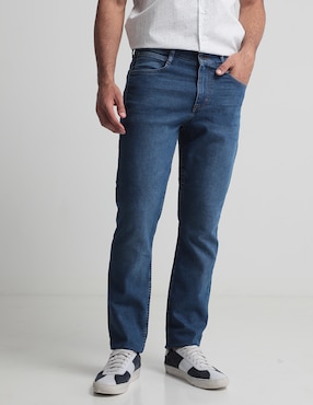 Jeans Straight Lee Para Hombre