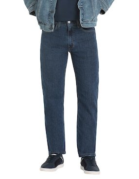 Jeans Regular Levi's 505 Lavado Rinse Para Hombre