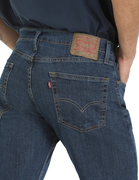 Jeans straight Levi´s 505 lavado rinse para hombre