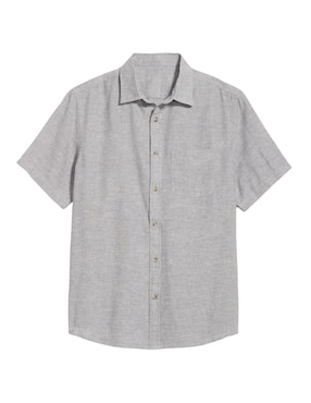 Camisa Casual Old Navy Manga Corta Para Hombre