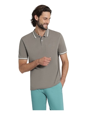 Playera Tipo Polo Lee Para Hombre