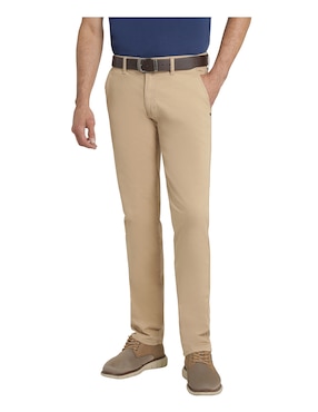 Pantalón Recto Lee De Gabardina Para Hombre