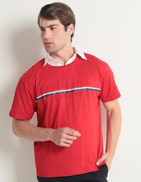 Playera US Polo cuello redondo para hombre