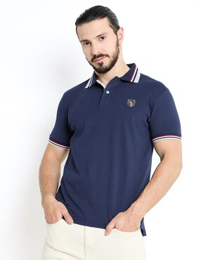 Playera Tipo Polo US Polo Para Hombre