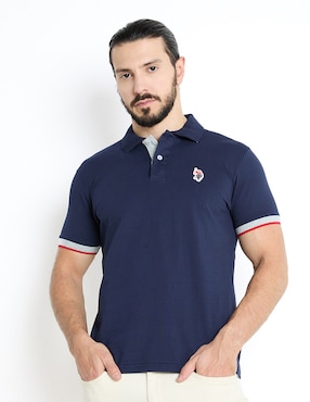 Playera Tipo Polo US Polo Para Hombre