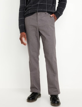 Pantalón Straight Old Navy De Algodón Para Hombre