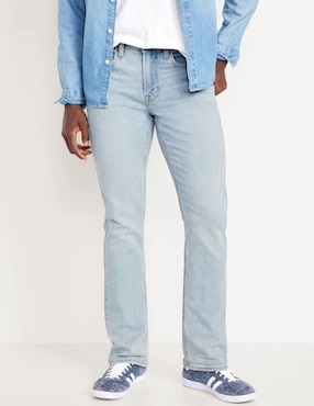Jeans slim Old Navy lavado claro para hombre