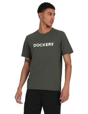 Playera Dockers Cuello Redondo Para Hombre