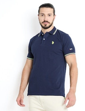 Playera Tipo Polo US Polo Para Hombre