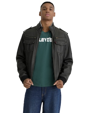 Chamarra Levi's Con Bolsillos Para Hombre