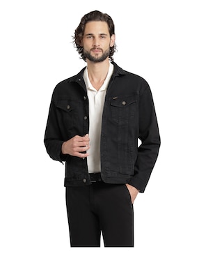 Chamarra Denim Lee De Mezclilla Para Hombre