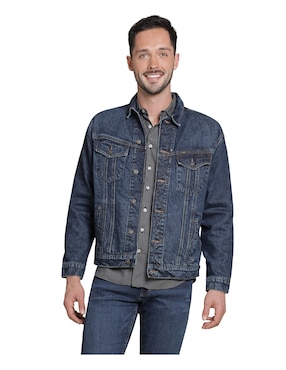 Chamarra Denim Lee De Mezclilla Para Hombre