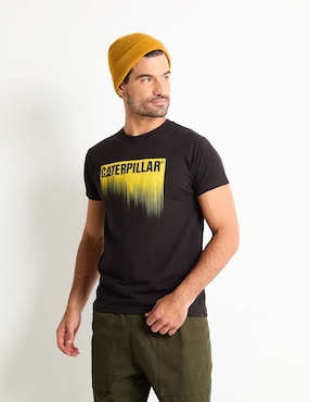 Playera Caterpillar Cuello Redondo Para Hombre