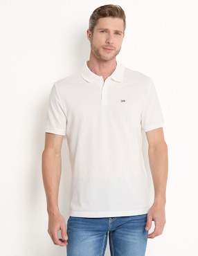 Playera Tipo Polo Lee Para Hombre