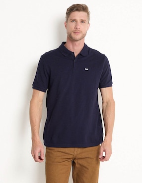 Playera Tipo Polo Lee Para Hombre