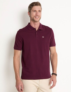 Playera Tipo Polo Lee Para Hombre