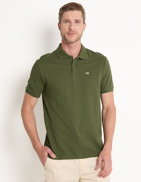 Playera Tipo Polo Lee Para Hombre