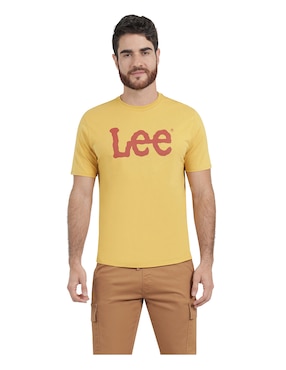 Playera Lee Cuello Redondo Para Hombre