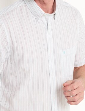 Camisa casual Yale manga corta para hombre