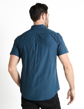 Camisa casual Dockers de algodón manga corta para hombre