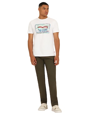 Jeans straight Levi´s 501 lavado obscuro para hombre