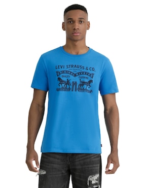 Playera Levi's Graphic Tee Cuello Redondo Para Hombre