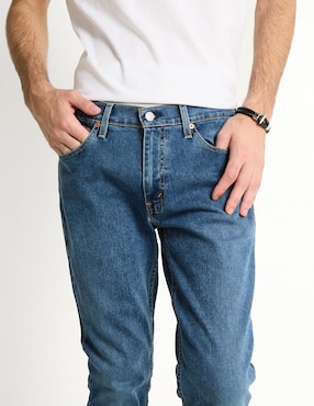 Jeans slim Levi´s lavado medio para hombre
