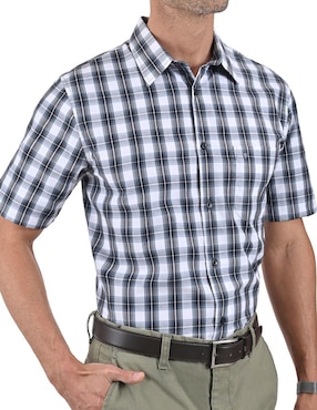 Camisa casual Yale manga corta para hombre