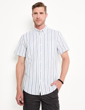 Camisa casual Dockers de algodón manga corta para hombre