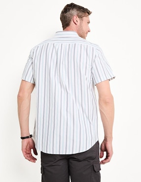 Camisa casual Dockers de algodón manga corta para hombre