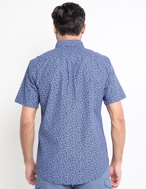 Camisa casual Dockers de algodón manga corta para hombre