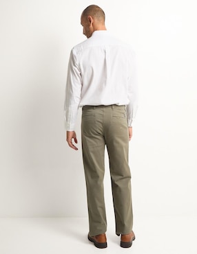 Pantalón recto Dockers de algodón para hombre
