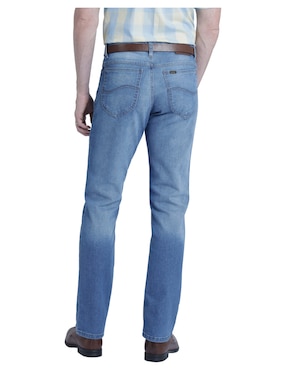 Jeans straight Lee lavado sand blast para hombre