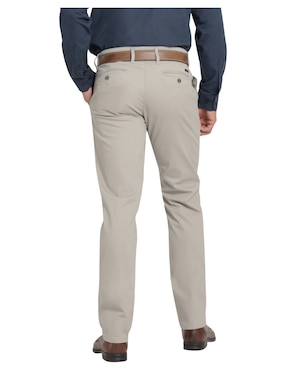 Pantalón de vestir regular Lee de algodón para hombre