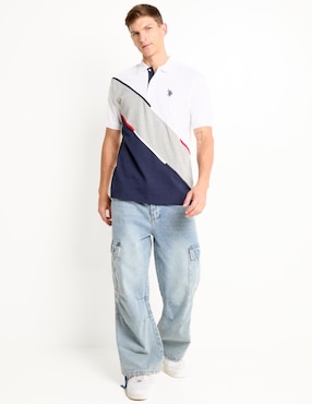 Playera tipo polo US Polo para hombre
