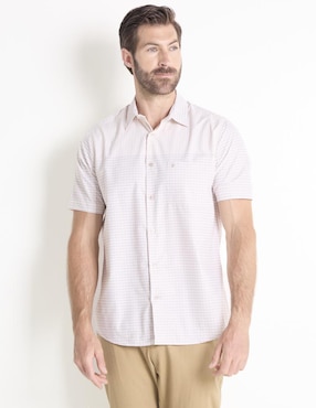 Camisa casual Yale manga corta para hombre