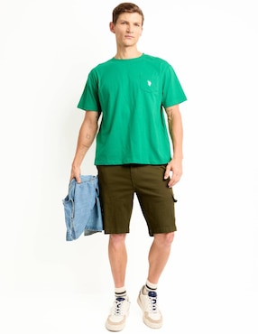 Playera Us Polo cuello redondo para hombre