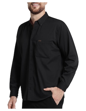 Camisa casual Lee manga larga para hombre
