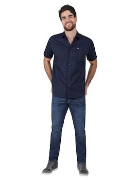 Camisa casual Lee manga corta para hombre