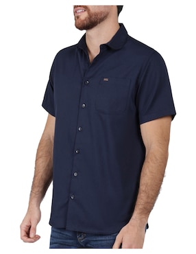 Camisa casual Lee manga corta para hombre