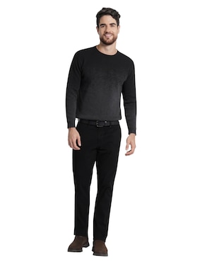 Pantalón chino slim Lee de gabardina para hombre