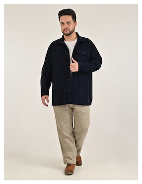 Chamarra casual Yale con bolsillos para hombre