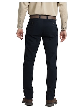 Pantalón chino slim Lee de gabardina para hombre