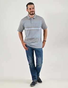 Playera tipo polo Yale para hombre